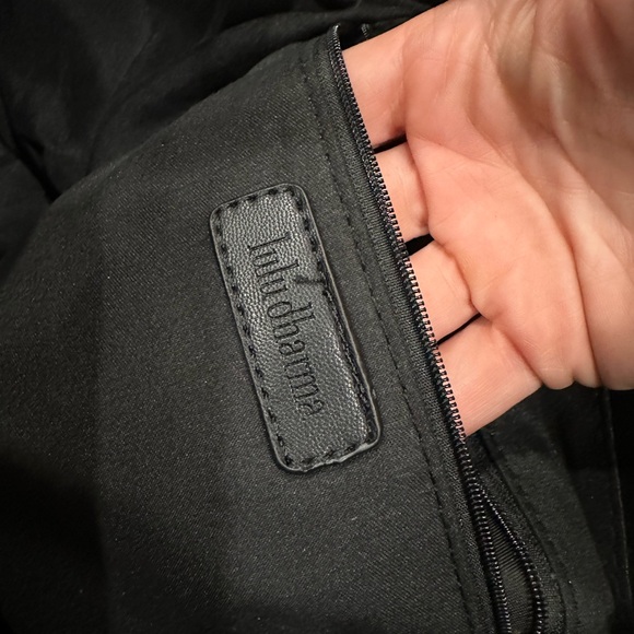 Lulu Dharma Black Woven Oversized Tote Bag - Picture 3 of 6